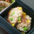 rirakubo's cooksnap of when they made お弁当に♡簡単オイマヨハンバーグ.