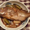 かれまかママ's cooksnap of when they made フライパンで鯛の煮付け.