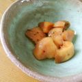 iketa's cooksnap of when they made ミント風味の桃のコンポート.