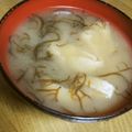 iketa's cooksnap of when they made わかめもいいけど！もずくの味噌汁は？.