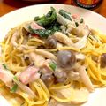 みき14's cooksnap of when they made 絶対美味しい♡クリームパスタ.
