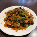 クック5XD89Q☆'s cooksnap of when they made ほうれん草と残り野菜の炒めもの.