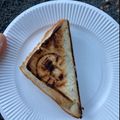 みるく茶's cooksnap of when they made チーズとハムのホットサンド.