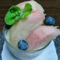 cyobindish's cooksnap of when they made 休日のデザート☆桃パフェ♪.