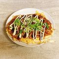 さくらん餅's cooksnap of when they made キャベツと納豆で☆オープンオムレツ.