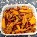 さぼてんとたわし's cooksnap of when they made さつま芋とごぼうのデリ風甘辛炒め.