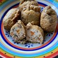 Moggieneko's cooksnap of when they made ＊豆腐と挽肉で油揚げの五目巾着煮＊.