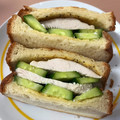 えみらくる's cooksnap of when they made 朝のお目覚め＊ハムと胡瓜のサンドイッチ。.
