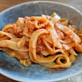 yuukaa21's cooksnap of when they made トマト缶でツナとトマトの生パスタ♪.