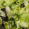 なーなちゃん's cooksnap of when they made レタスと海苔のやみつきサラダ.