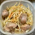 aozora＊'s cooksnap of when they made 簡単10分でコスパ最高！砂肝&もやし炒め.