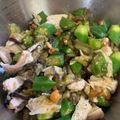 くぽたゆり's cooksnap of when they made ササミとなめこと夏野菜の和え物.