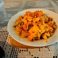 yukoko☆'s cooksnap of when they made トマト卵レタスの炒め物.