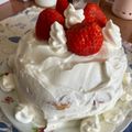 クック49L4Ho☆'s cooksnap of when they made クリスマスに☆苺のショートケーキ.