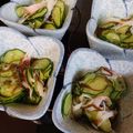 ひっこ's cooksnap of when they made もずく酢ときゅうりカニかま酢のもの.