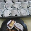 janat's cooksnap of when they made 簡単！さつまいもあんでイチゴバナナ大福♪.