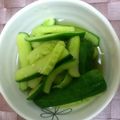 ゆり1104's cooksnap of when they made きゅうりの浅漬け.