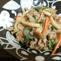 みい7210's cooksnap of when they made 簡単☆焼肉のタレで！豚と春菊の炒めもの.