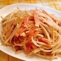 ありかん's cooksnap of when they made 簡単☆もやしでペペロンチーノ.