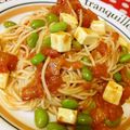 ぐぅたらままちゃん's cooksnap of when they made ＊トマトソースの冷製パスタ＊.