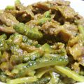 Rick_t's cooksnap of when they made 牛肉とゴーヤの華麗なる炒め.