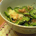 kaori803's cooksnap of when they made ゴーヤとツナの和え物.