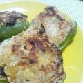 miipuusan's cooksnap of when they made 夏に美味しい♪青じそ入りピーマンの肉詰め.