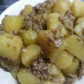 AyumiOn's cooksnap of when they made じゃがいもとひき肉のとろーり煮込み.