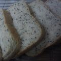 キョウコＤＸ's cooksnap of when they made ＨＢ白神こだま☆ふんわり黒ごま食パン.