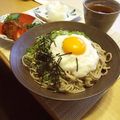 もぇちん's cooksnap of when they made 暑い日は**冷やし山かけ月見そば**.