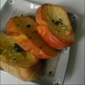 chacocoai's cooksnap of when they made ガーリックトースト♪クレイジーソルト風味.