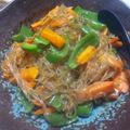 バニラゼブラ's cooksnap of when they made にんじんﾋﾟｰﾏﾝ春雨のｵｲｽﾀｰ炒め.