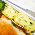 えるえる２８６'s cooksnap of when they made ネギと胡麻入り卵焼き.