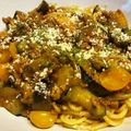 おつね's cooksnap of when they made ✽茄子とトマトのキーマカレーパスタ✽.