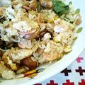 さぁ★たぁ★'s cooksnap of when they made 冷ご飯で　簡単レタスチャーハン.