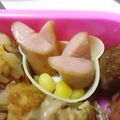 ayaakari's cooksnap of when they made お弁当に☆ウインナーをこんな風に切ったよ.