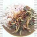 haruka616's cooksnap of when they made 夏に負けるな！ニラともやしのVカレー★.