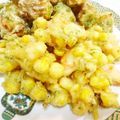 えるえる２８６'s cooksnap of when they made とうもろこしと海老のかき揚げ　カレー風味.