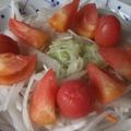 きらり流れ星's cooksnap of when they made ＊＊簡単！トマトと大根のサラダ＊＊.