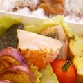あくろsan's cooksnap of when they made お弁当☆夕飯でも☆鮭とアスパラとバターで.