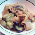 dannyact's cooksnap of when they made 豚ばら肉と茄子の辛味噌炒め.