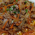 ゆりのもり's cooksnap of when they made 大根とゴボウの人気韓国そぼろ☆今夜の夕食.