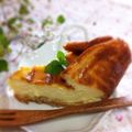 macaron080's cooksnap of when they made 口どけなめらか♡しっとり濃厚チーズケーキ.
