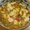 ♪sabon♪'s cooksnap of when they made 軽いけど食べごたえ満点！！麻婆豆腐♪.