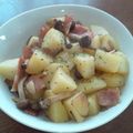 チビっこ大好き's cooksnap of when they made ジャガイモとベーコンのｶﾞｰﾘｯｸ炒め.