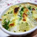 かわくみ's cooksnap of when they made ヘルシー海老グラタン.