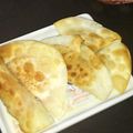ちえとみう's cooksnap of when they made 納豆チーズの包み焼揚げ★餃子.