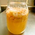 てらよう's cooksnap of when they made 桃の天然酵母　～夏の天然酵母作りのコツ～.