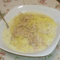 くくもりら's cooksnap of when they made 超簡単！あっさりツナの豆乳スープパスタ.