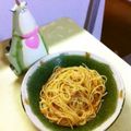 甘い水's cooksnap of when they made ミートソースパスタ（クリーム入り）.